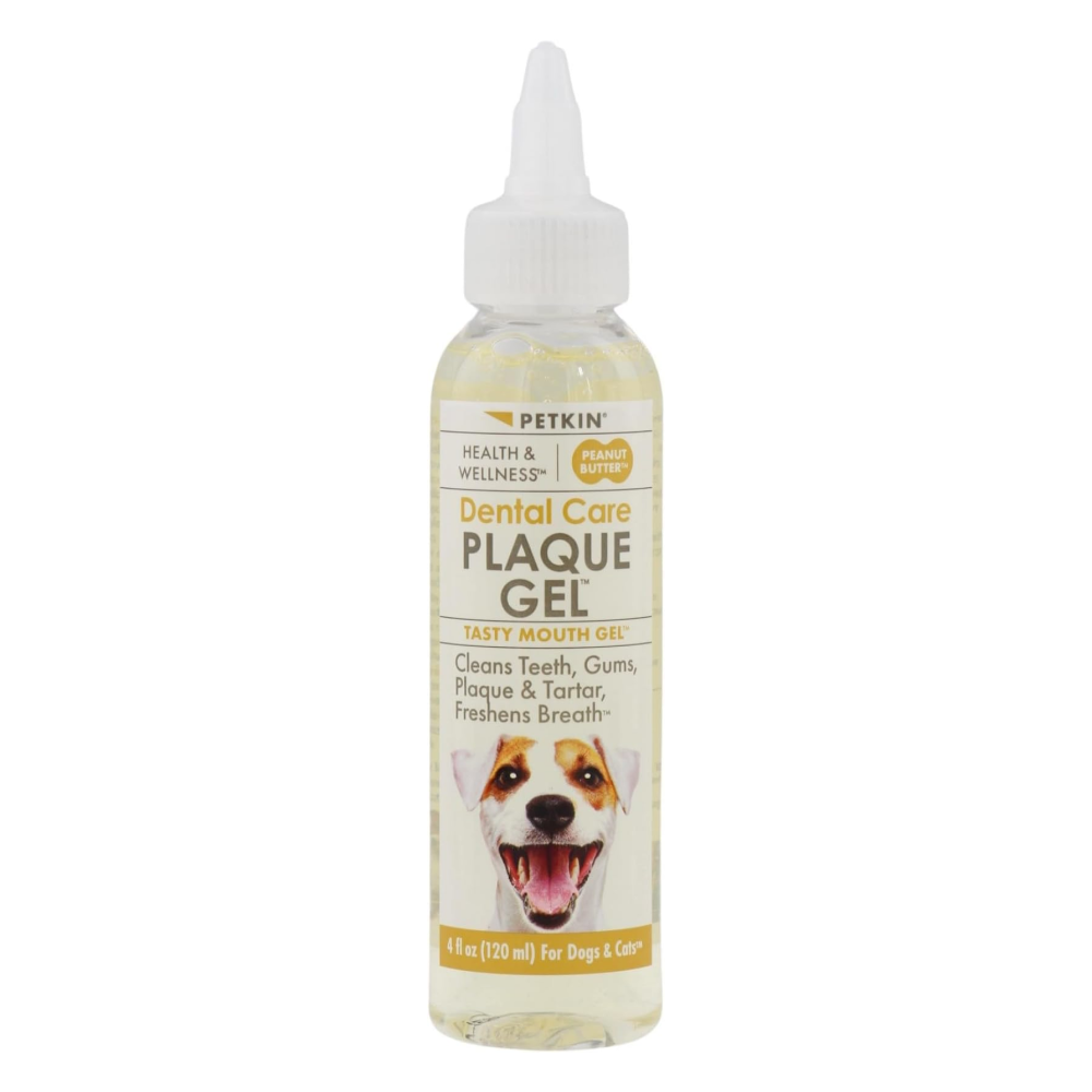 Petkin Peanut Butter Plaque Gel for Dogs and Cats Both-Health & Wellness Petkin 120mL