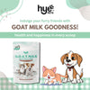 HYE Pets Nutrient-Rich Full Fat Goat Milk Powder for Dogs and Cats Both-Health & Wellness HYE Pets