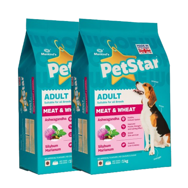 Mankind Petstar Meat and Wheat Adult Dog Dry Food