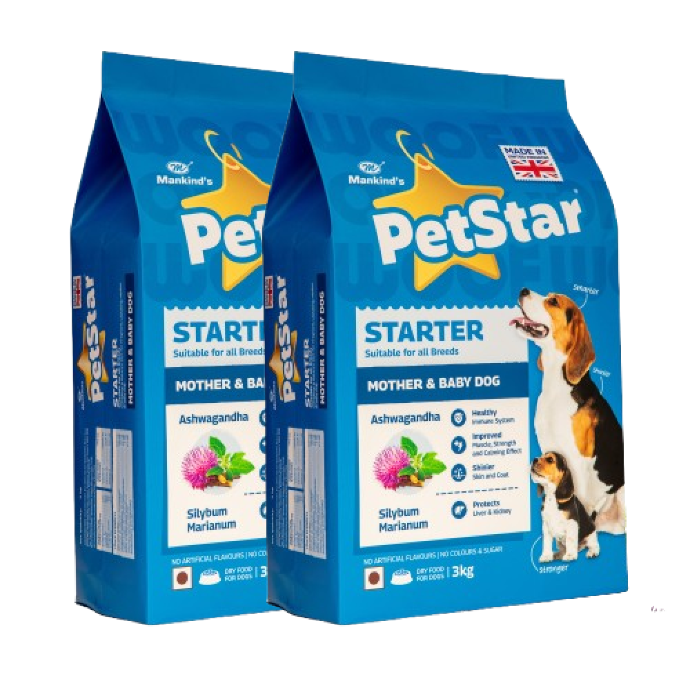 Mankind Petstar Starter Mother & Baby Dog Dry Food