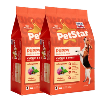 Mankind Petstar Chicken and Wheat Puppy Dry Food