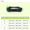 Petter World Ultra Luxury Micro Lounger Bed With Removable Sherpa for Dogs (Green) Dogs-Bedding, Mats & Travel Supplies Petter World Dropship