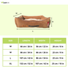Petter World Ultra Luxury Micro Lounger Bed With Removable Sherpa for Dogs (Mocha Brown) Dogs-Bedding, Mats & Travel Supplies Petter World Dropship