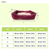 Petter World Ultra Luxury Micro Lounger Bed With Removable Sherpa for Dogs (Mulled Wine) Dogs-Bedding, Mats & Travel Supplies Petter World Dropship