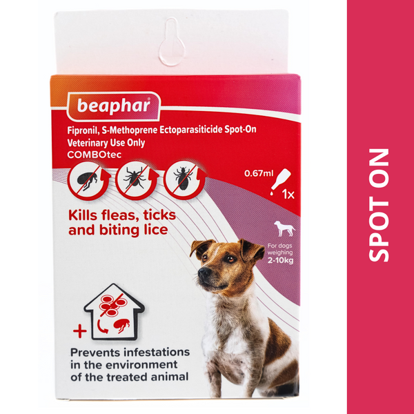 Spot On Flea And Tick Treatment For Dogs Buy Tropiclean Natural