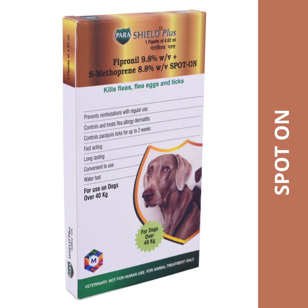 Medfly Healthcare Parashield Plus Spot On for Dogs