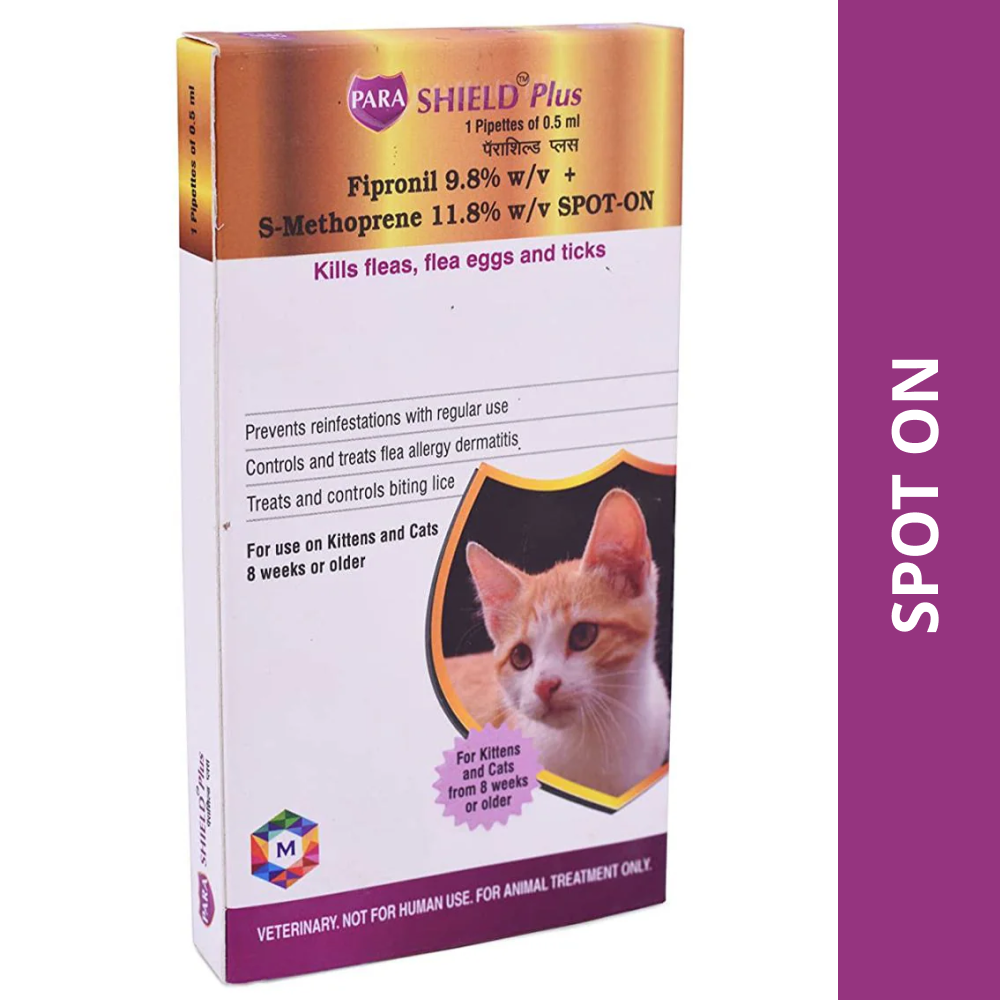 Medfly Healthcare Parashield Plus Spot On for Cats