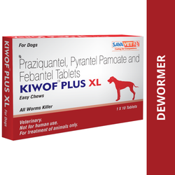 Savavet Kiwof Plus XL Dog Deworming Tablet