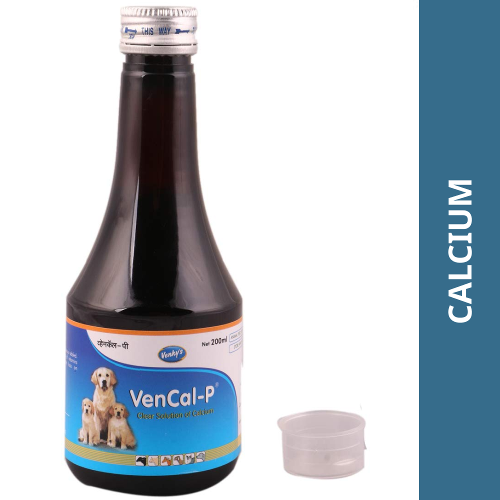 Venkys Vencal P Syrup Calcium Supplement for Dogs and Cats