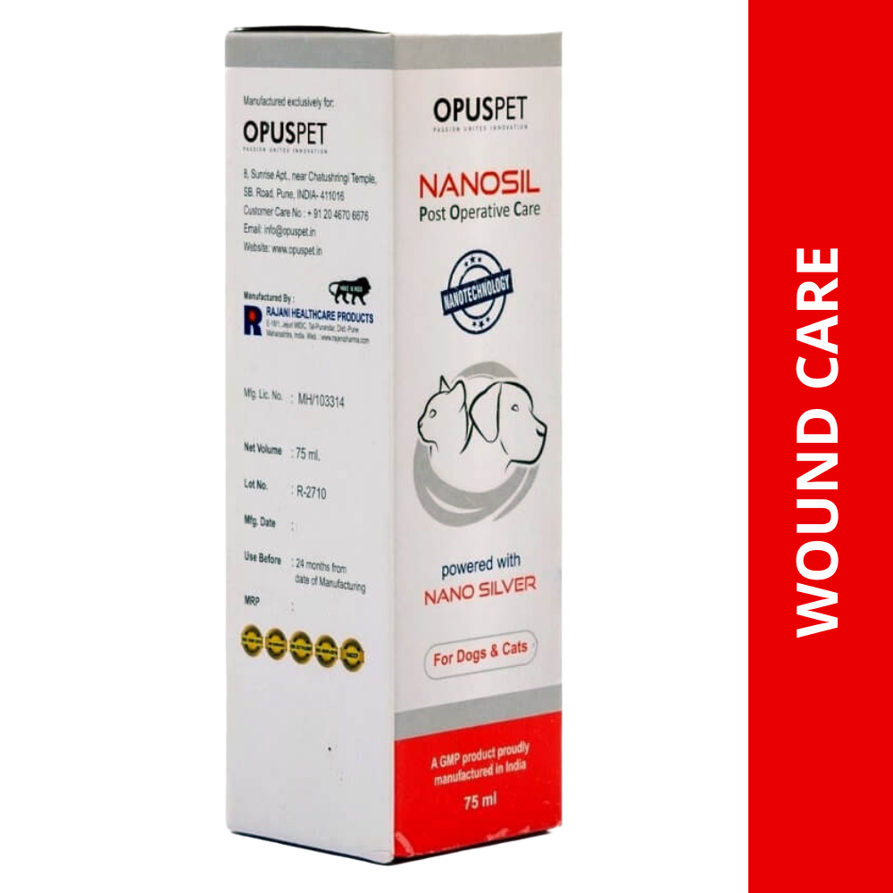 Opus Pet Nanosil Spray for Dogs and Cats (75ml)