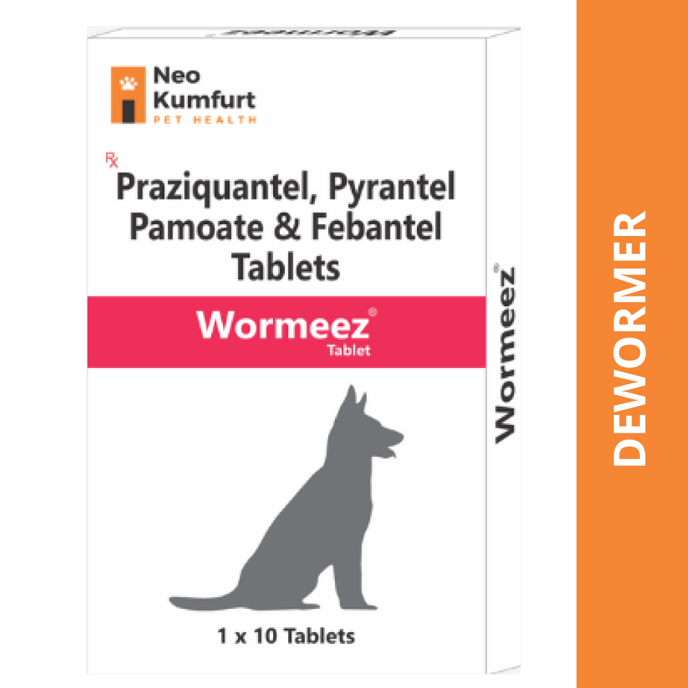 Neo Kumfurt Wormeez Tabet for Dogs (pack of 10 tablets)