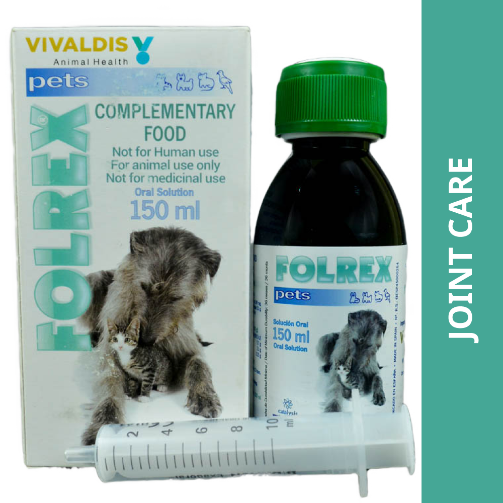 Vivaldis Folrex Pet Syrup for Dogs and Cats