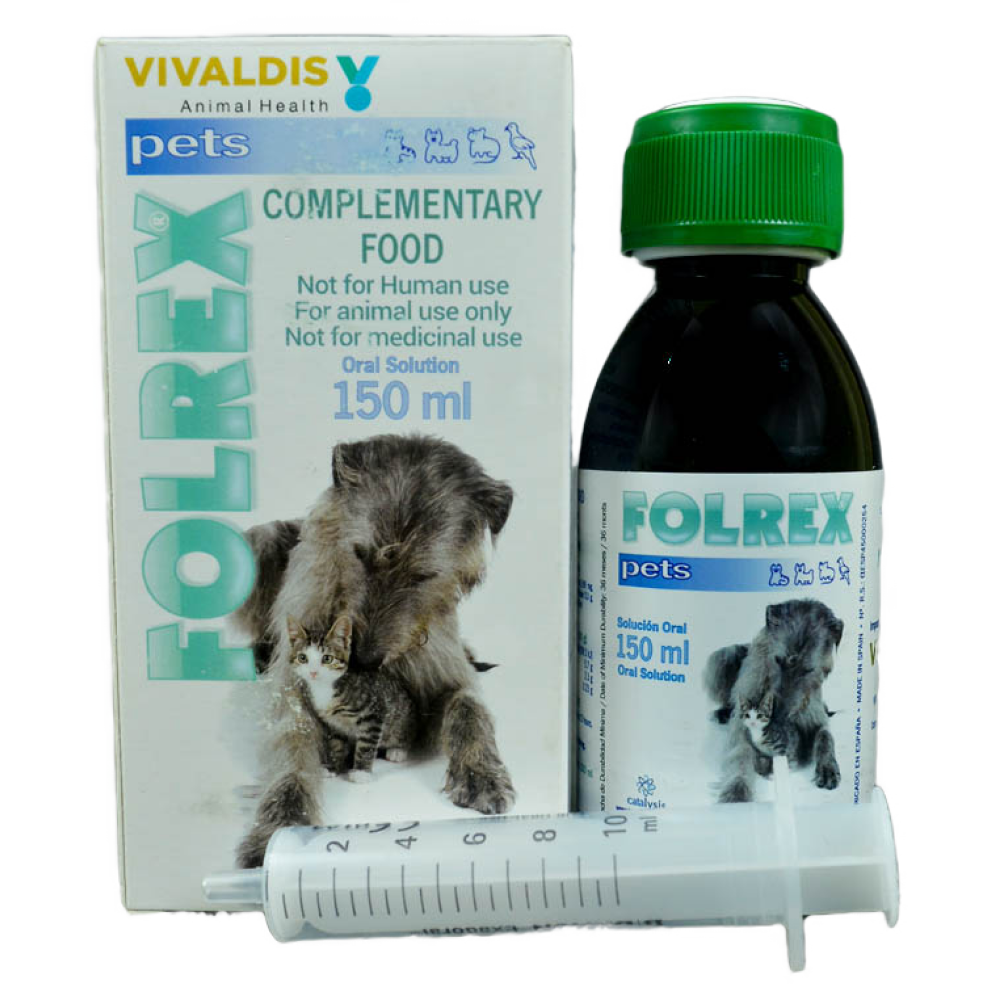 Vivaldis Folrex Pet Syrup for Dogs and Cats (150ml)