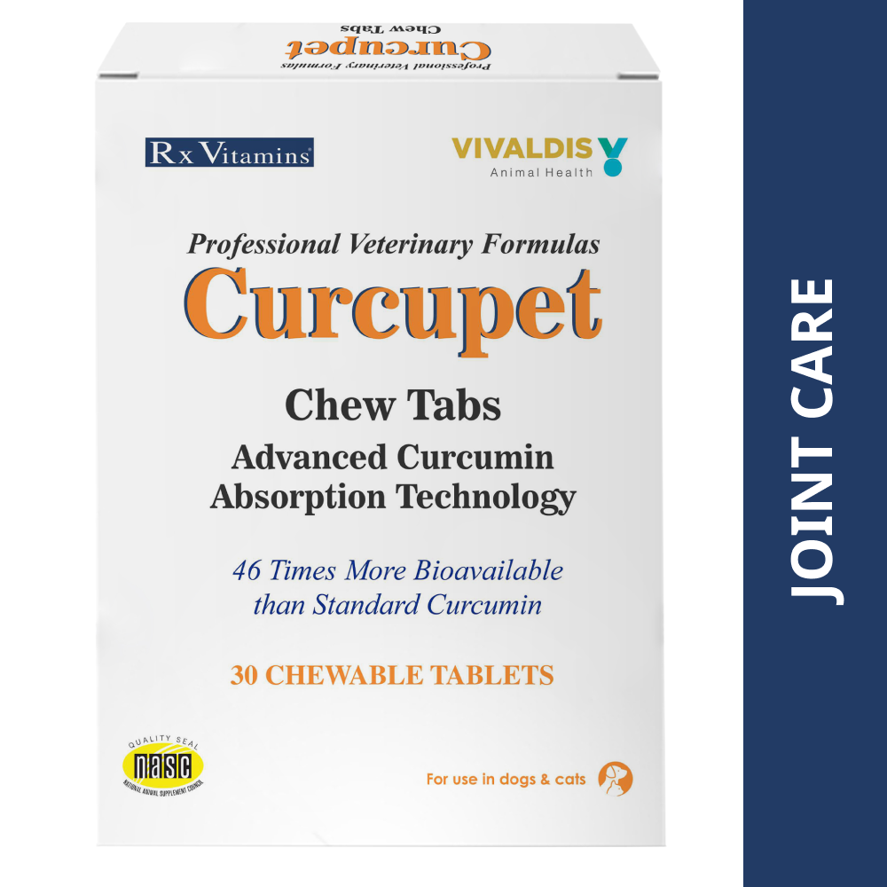Vivaldis Curcupet (Curcumin) for Dogs & Cats (pack of 30 tablets) Both-Pharmacy Vivaldis Pharmacy