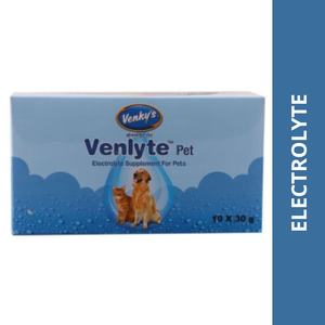 Venkys Venlyte Pet Electrolyte Supplement for Dogs and Cats (30g)