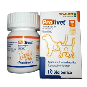 Vivaldis Prolivet Tablet for Medium Dogs and Cats (pack of 10 tablets)