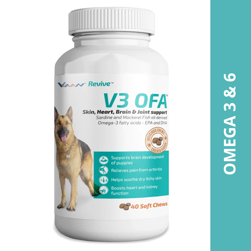 Vvaan V3 OFA Tablet for Dogs (pack of 40 tablets)