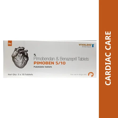 Vivaldis Pimoben 5/10mg (pimobendan & benazepril) Tablet for Dogs Dogs-Pharmacy Vivaldis Pharmacy