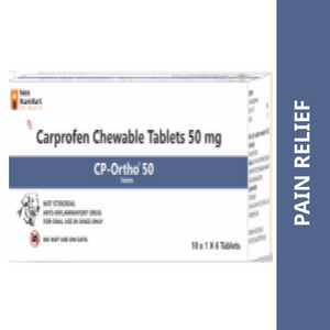 Neo Kumfurt CP Ortho 50mg (Carprofen) Tablets for Dogs (pack of 6 tablets)