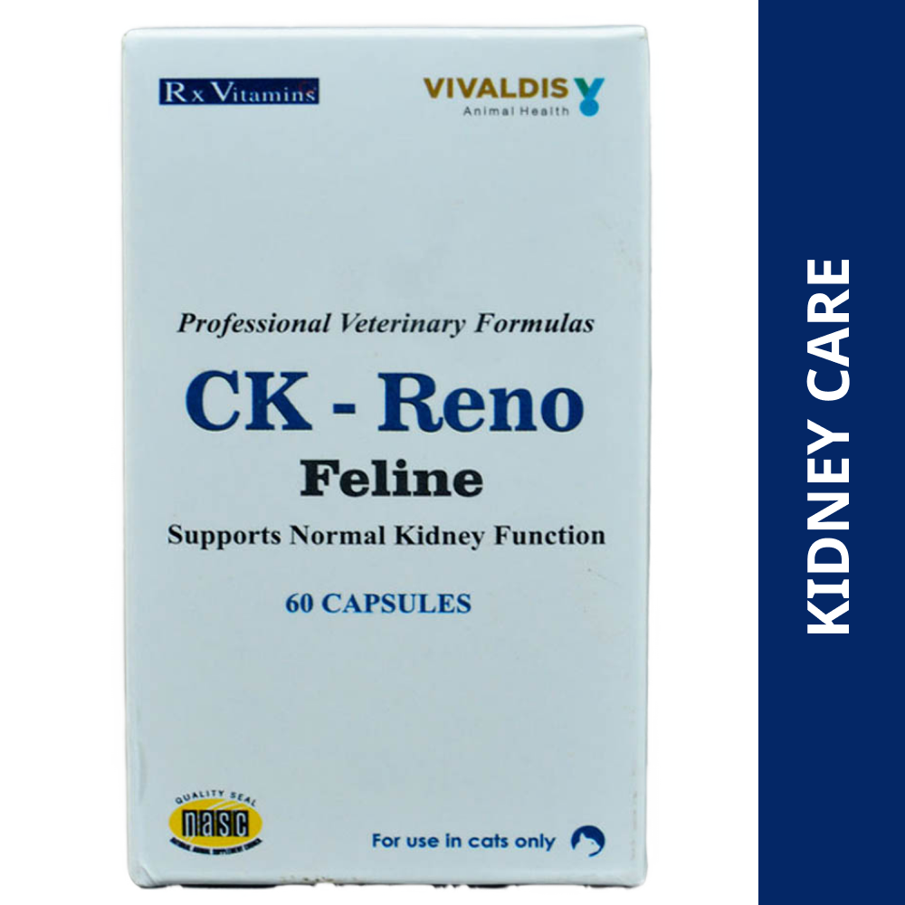 Vivaldis CK Reno Feline Capsules for Cats (pack of 60 capsules)