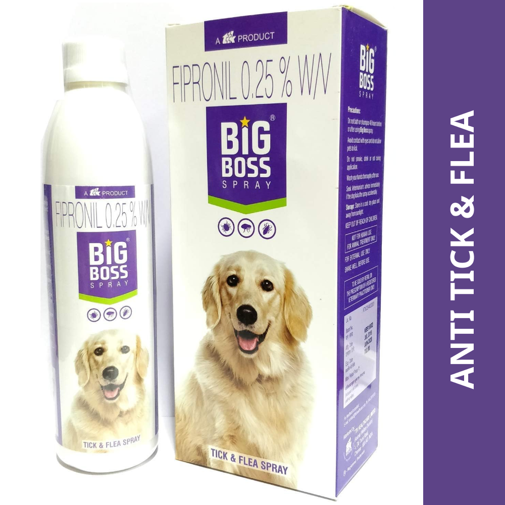 Ttk Big Boss fipronil spray Tick & Flea Control for Dogs and Cats