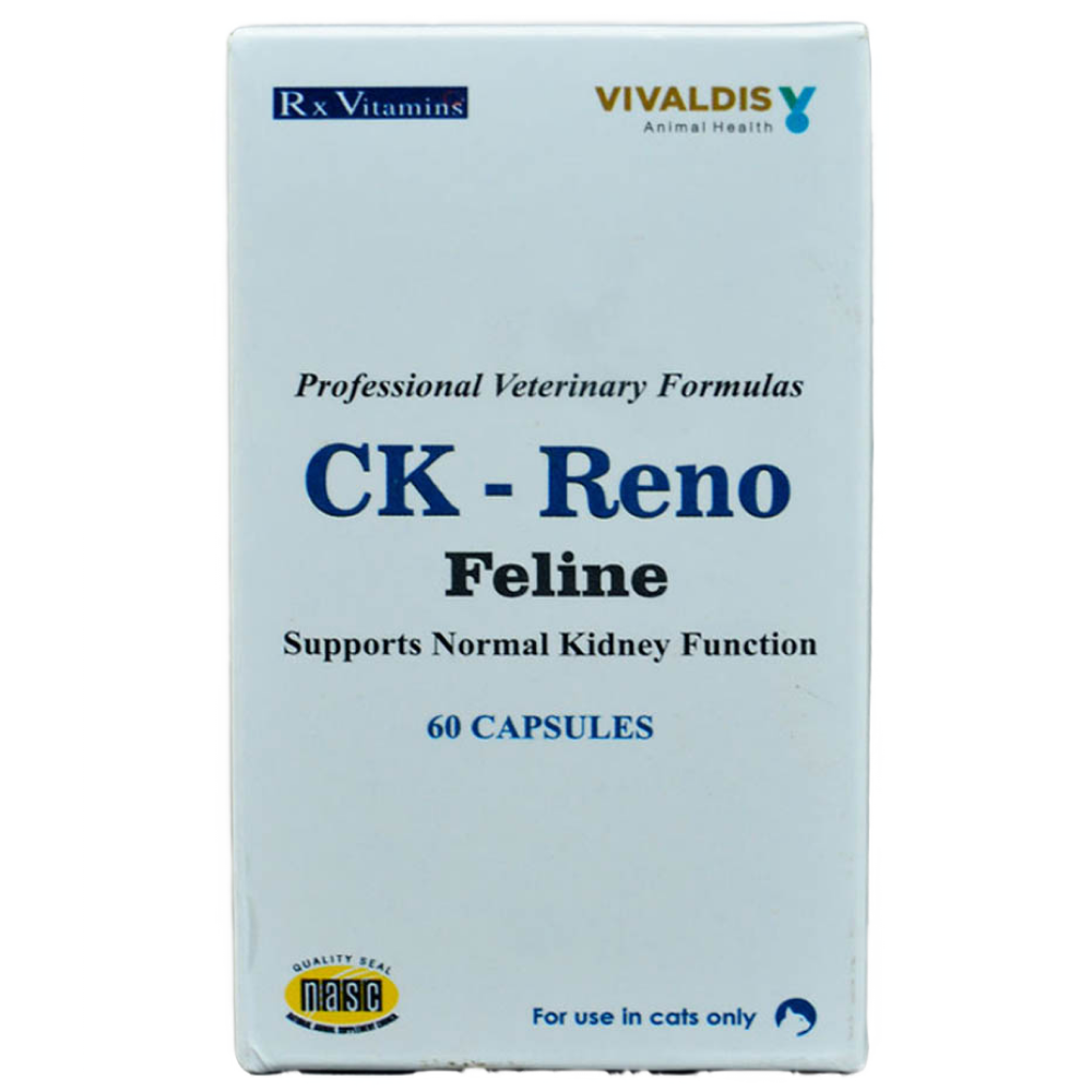 Vivaldis CK Reno Feline Capsules for Cats (pack of 60 capsules)