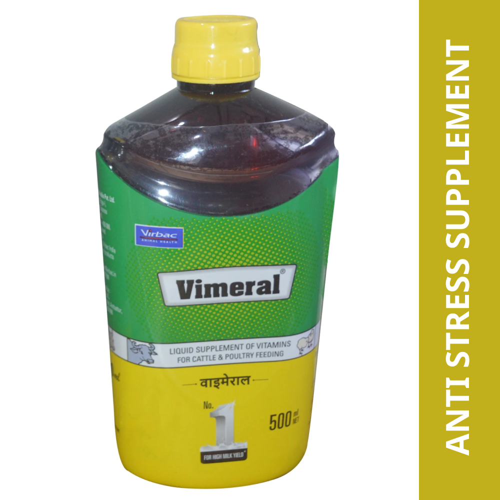 Virbac Vimeral Anti Stress Supplement for Pets (500ml)
