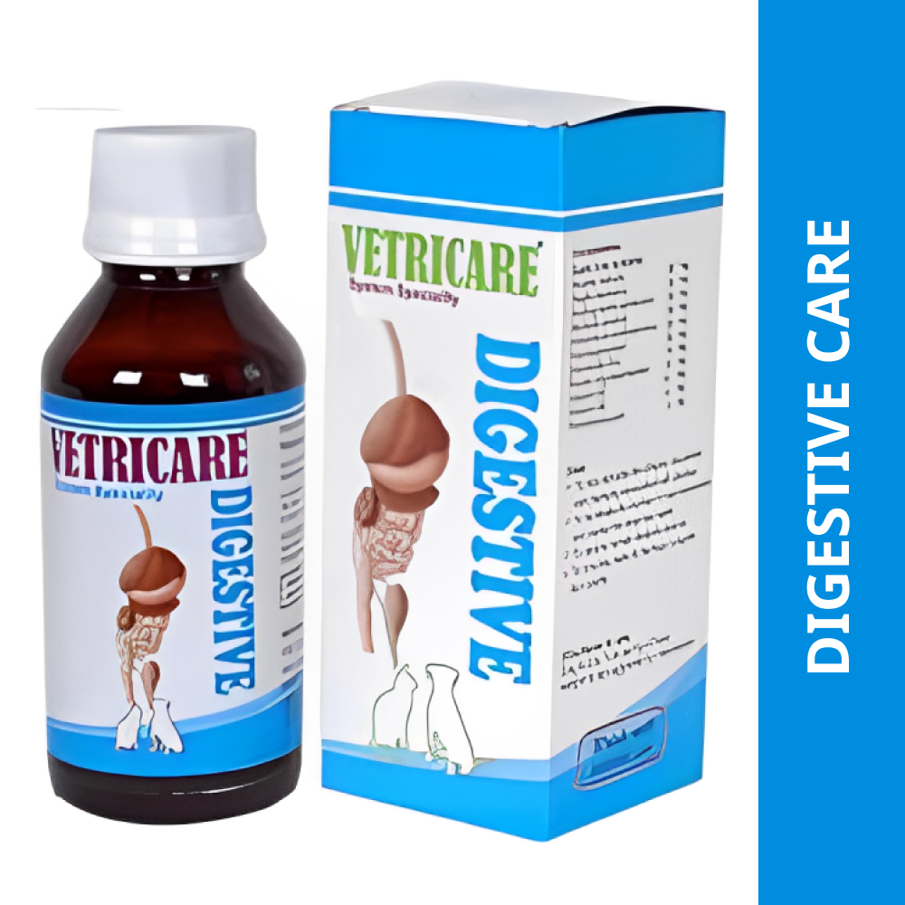 Vetricare Digestive Syrup for Dogs and Cats (100ml)