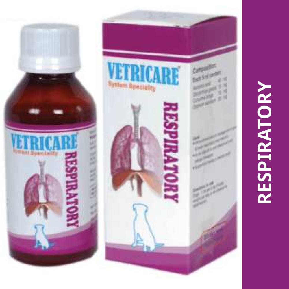 Buy Vetricare Respiratory Syrup (100) for Pets Online | Supertails