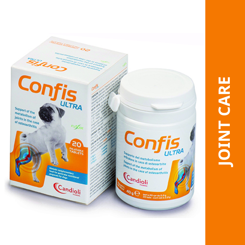 Candioli Confis Ultra Joint Supplement for Dogs (pack of 20 tablets)