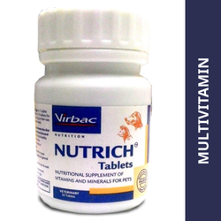 Virbac Nutrich Multi Vitamin Tablets for Dogs and Cats