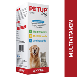 Skyec Petup Multi Vitamin Supplement for Dogs and Cats