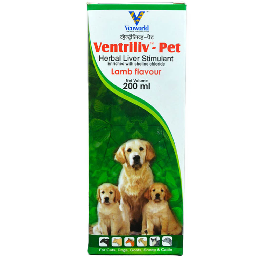 Venkys Ventriliv Pet for Dogs and Cats (200ml)