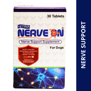 Vetina Nerve On Tablet for Dogs (pack of 30 tablets)