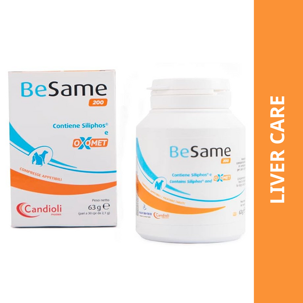 Candioli BeSame Tablet 200 Liver Supplement for Dogs and Cats