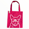 Talking Dog Club Dog Face Carry All Tote Bag for Women (Pink) Pet Parent-Clothing & Accessories Talking Dog Club Dropship