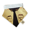 Talking Dog Club On Duty Bandana for Dogs and Cats (Brown) Dogs-Clothing & Accessories Talking Dog Club Dropship