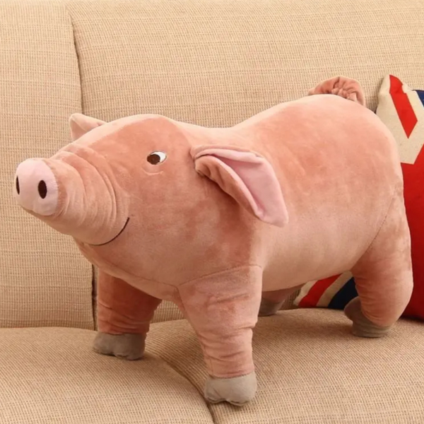 Talking Dog Club Piggy Plush Toy for Dogs (Pink)