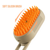 Chullbull Electric Multifunctional Steam Brush for Dogs and Cats (Multicolor) Both-Grooming Supplies Chullbull Dropship