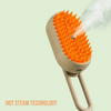 Chullbull Electric Multifunctional Steam Brush for Dogs and Cats (Multicolor) Both-Grooming Supplies Chullbull Dropship