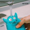 Talking Dog Club Monster Tough Rubber Toy for Dogs and Cats (Blue) Dogs-Toys Talking Dog Club Dropship