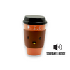 Talking Dog Club On The Go Coffee Cup Toy for Dogs (Brown) Dogs-Toys Talking Dog Club Dropship