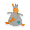 Talking Dog Club Big Belly Cow Puppy Toy for Dogs (Grey) Dogs-Toys Talking Dog Club Dropship 24cm
