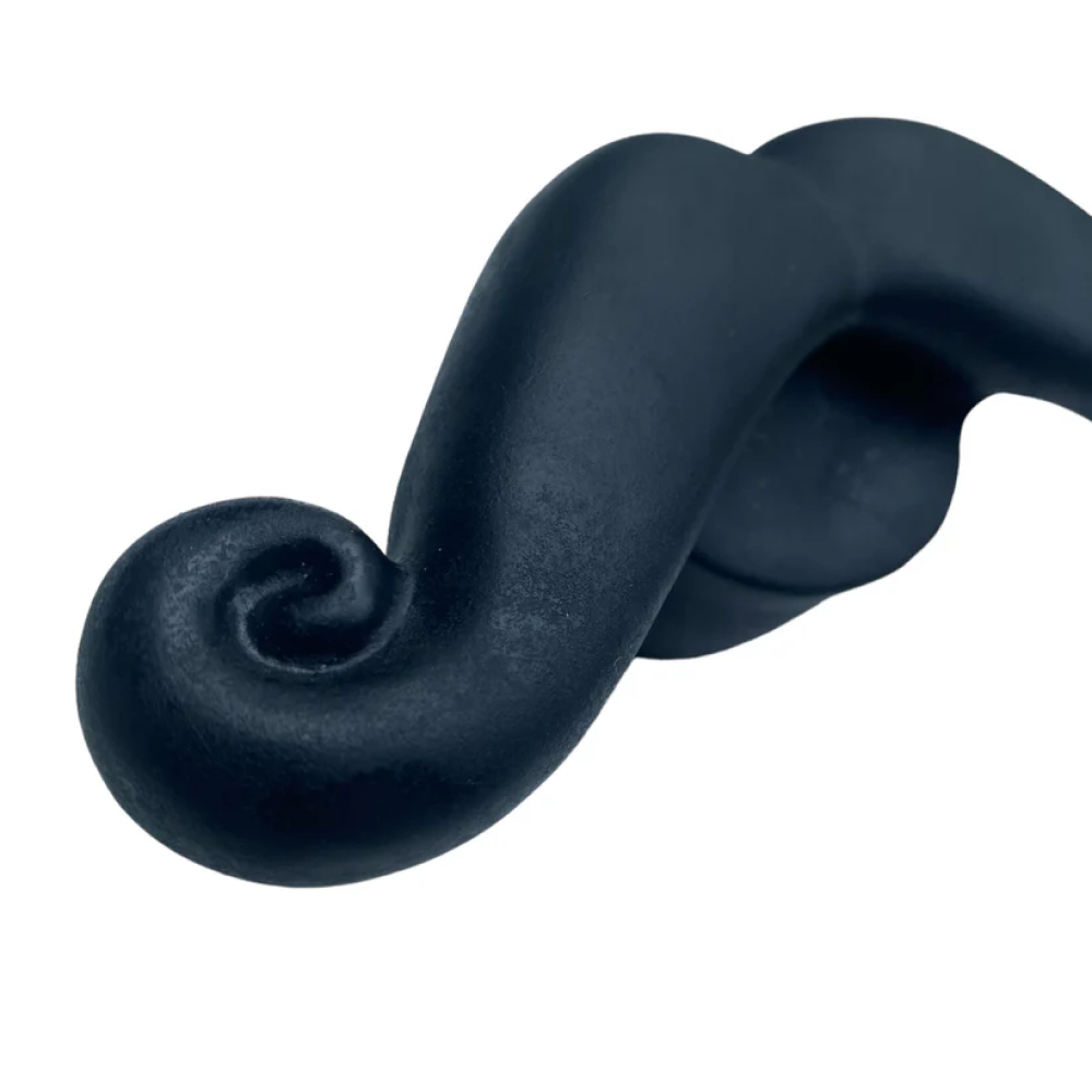 Talking Dog Club Moustache Squeaky Toy for Dogs (Black) Dogs-Toys Talking Dog Club Dropship