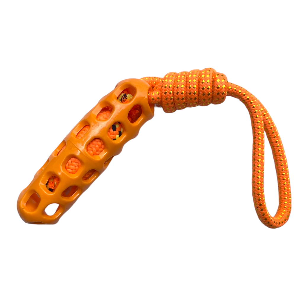 Talking Rope Buy Talking Dog Club Tug and Pull Squeaky Rope Toy for Dogs (Orange ...