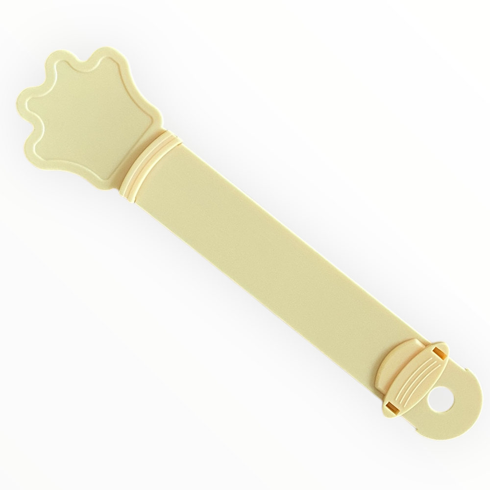 Talking Dog Club Wet Treat Dispenser Feeding Spoon for Dogs and Cats (Pale Yellow) Both-Bowls & Feeders Talking Dog Club Dropship