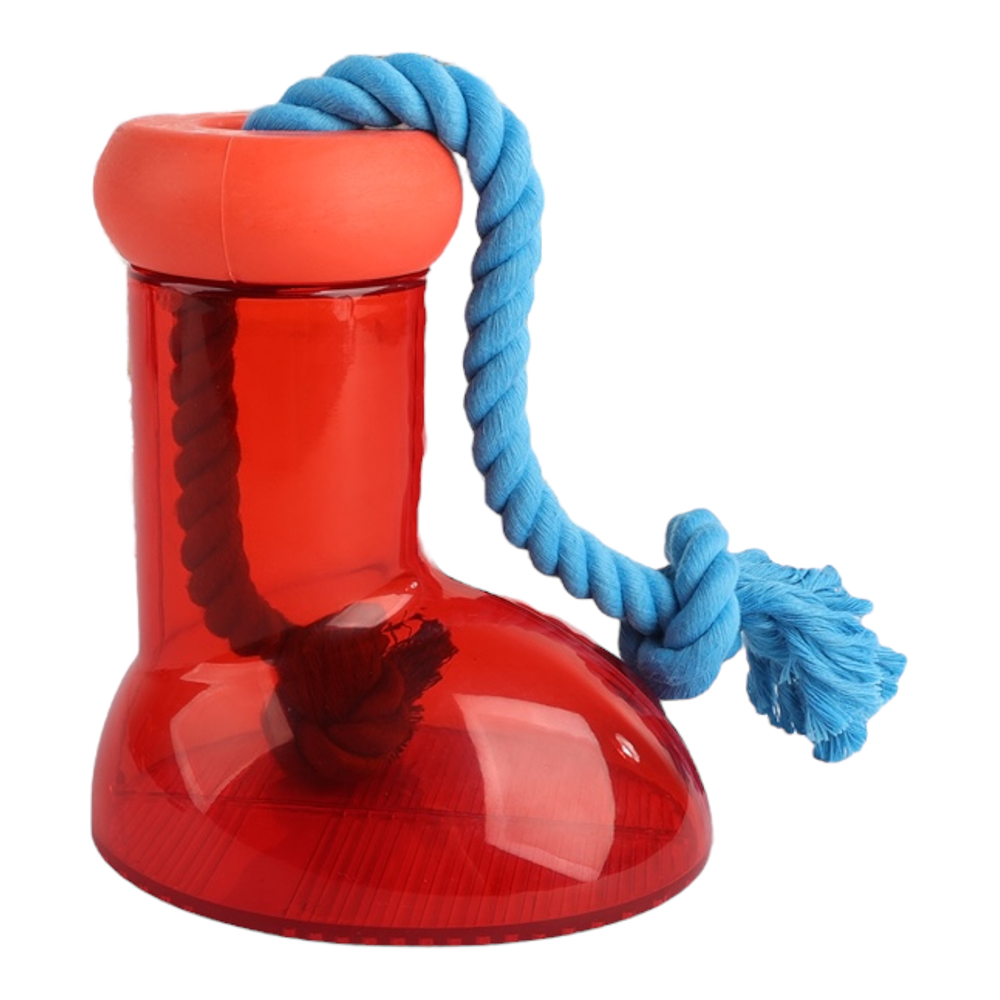 Talking Rope Buy Talking Dog Club Big Boot Rubber and Rope Chew Treat Dispensing Toy ...