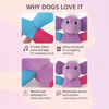 Talking Dog Club Baby Elephant Plush Toy for Dogs (Purple) Dogs-Toys Talking Dog Club Dropship