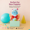 Talking Dog Club Baby Hippo Stick Plush Toy for Dogs (Blue) Dogs-Toys Talking Dog Club Dropship