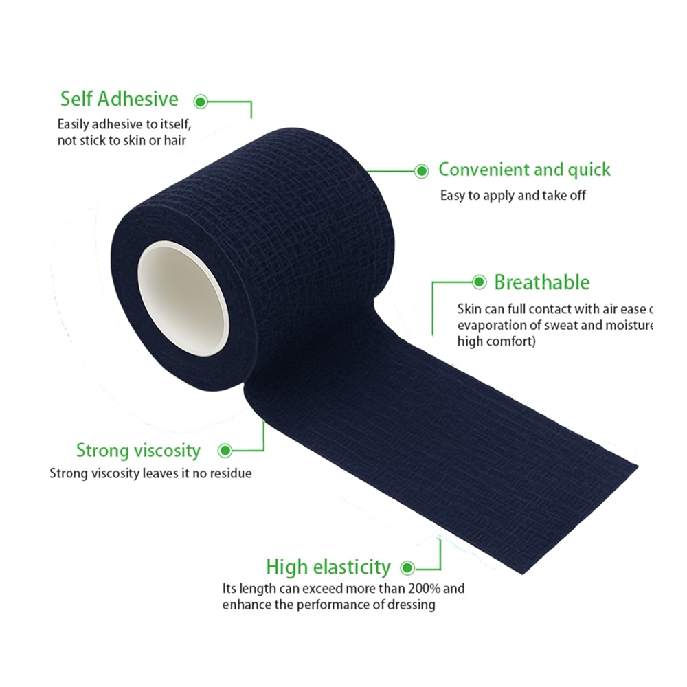 Talking Dog Club Self Adhesive Paws Wraps for Dogs (Navy Blue) Dogs-Clothing & Accessories Talking Dog Club Dropship